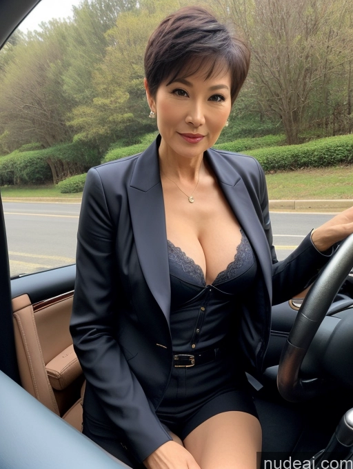 related ai porn images free for Milf Perfect Boobs Beautiful Perfect Body 60s Pixie Chinese Car Bra Casual Jacket Professor Stylish Suit Cleavage Detailed Sexy Face