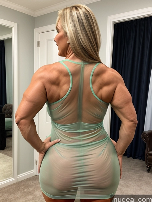 related ai porn images free for Milf Chubby Thick Muscular Dress Back View Transparent