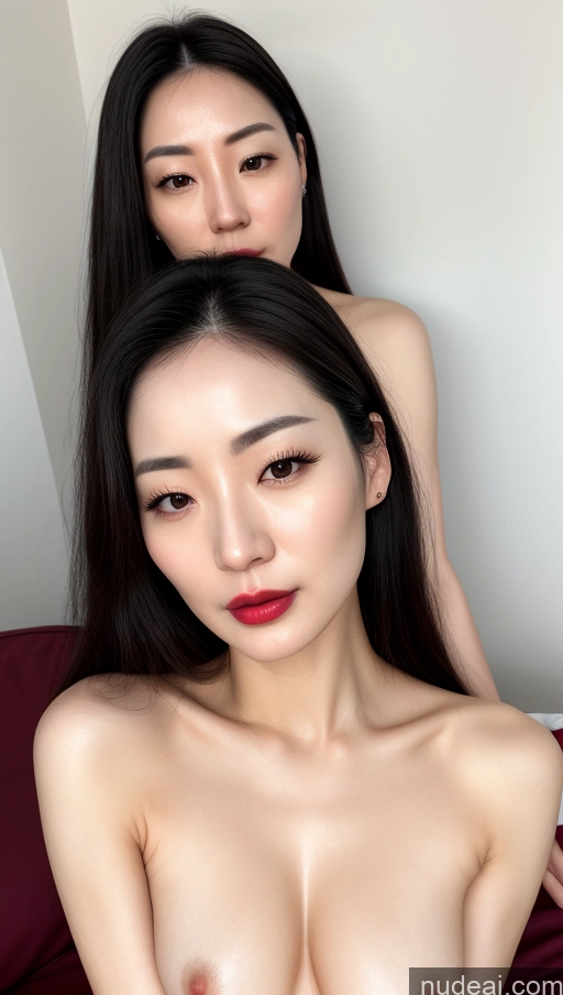 related ai porn images free for Woman One Small Tits Beautiful Lipstick Fairer Skin 30s Black Hair Slicked Korean Skin Detail (beta) Detailed