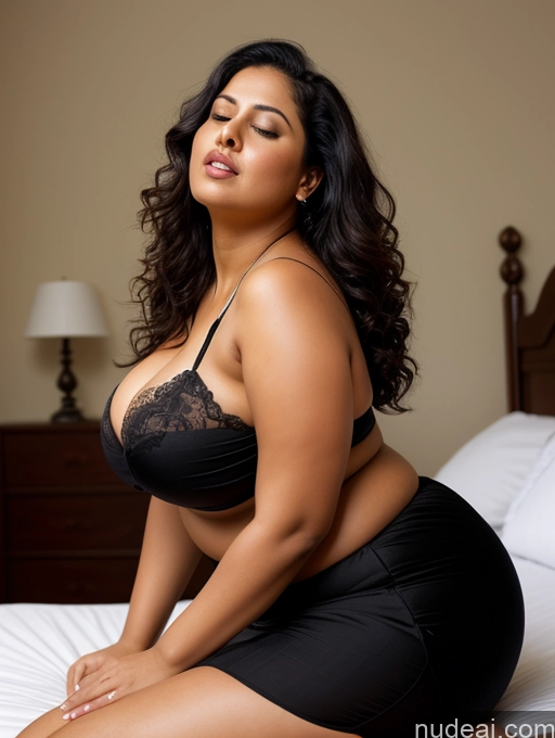 related ai porn images free for Woman One Beautiful Big Ass Chubby Fat Big Hips 40s Orgasm Seductive Sexy Face Black Hair Curly Hair Indian Bedroom Front View Dark Lighting Detailed Perfect Boobs Cleavage Sari Bending Over