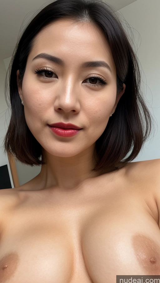 related ai porn images free for Woman One Huge Boobs Beautiful Lipstick Fairer Skin 30s Black Hair Bobcut Japanese Skin Detail (beta) Close-up View Simple