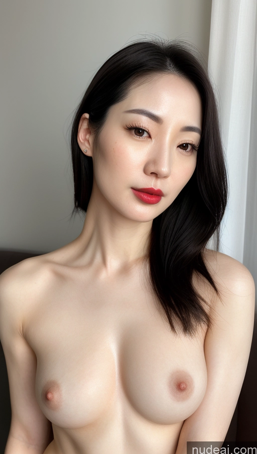 related ai porn images free for Woman One Small Tits Lipstick Fairer Skin Black Hair Korean Skin Detail (beta) Detailed Beautiful 30s Slicked