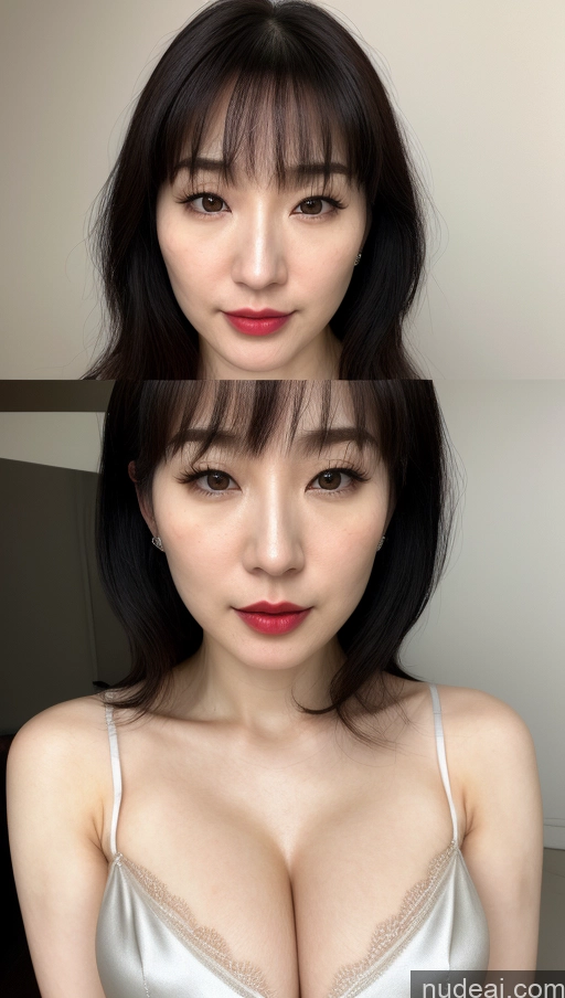 related ai porn images free for Woman One Small Tits Lipstick Fairer Skin Black Hair Korean Skin Detail (beta) Detailed Beautiful 30s Bangs Dress Cleavage