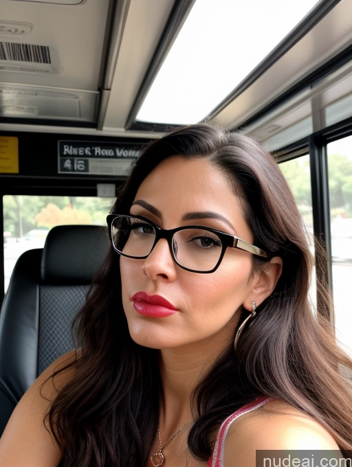 related ai porn images free for Woman One Perfect Boobs Beautiful Glasses Lipstick Fairer Skin Perfect Body Short 40s Pouting Lips Black Hair Long Hair Latina Bus Front View Bra Jewelry Straddling