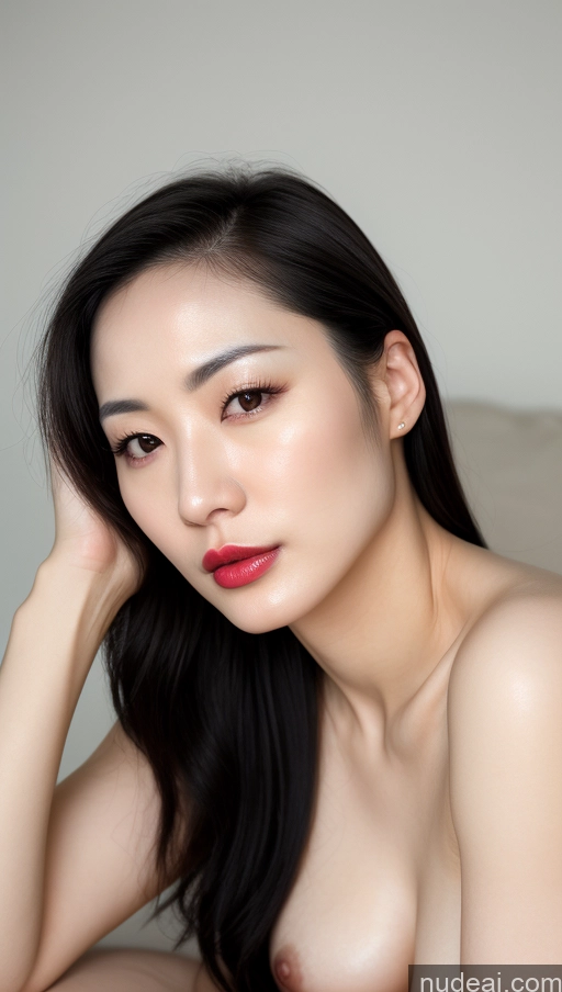 related ai porn images free for Woman One Small Tits Beautiful Lipstick Fairer Skin 30s Black Hair Slicked Korean Detailed Skin Detail (beta)