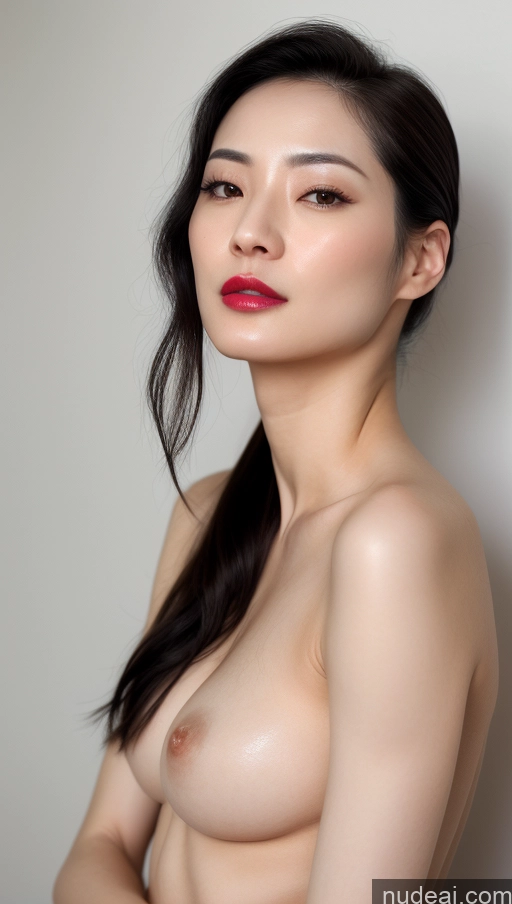 related ai porn images free for Woman One Small Tits Beautiful Lipstick Fairer Skin 30s Black Hair Slicked Korean Skin Detail (beta) Detailed