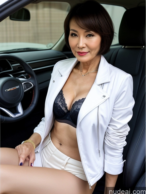 related ai porn images free for Milf Perfect Boobs Beautiful Perfect Body Chinese Car Bra Casual Jacket Professor Stylish Suit Cleavage Detailed Sexy Face Short Hair 70s