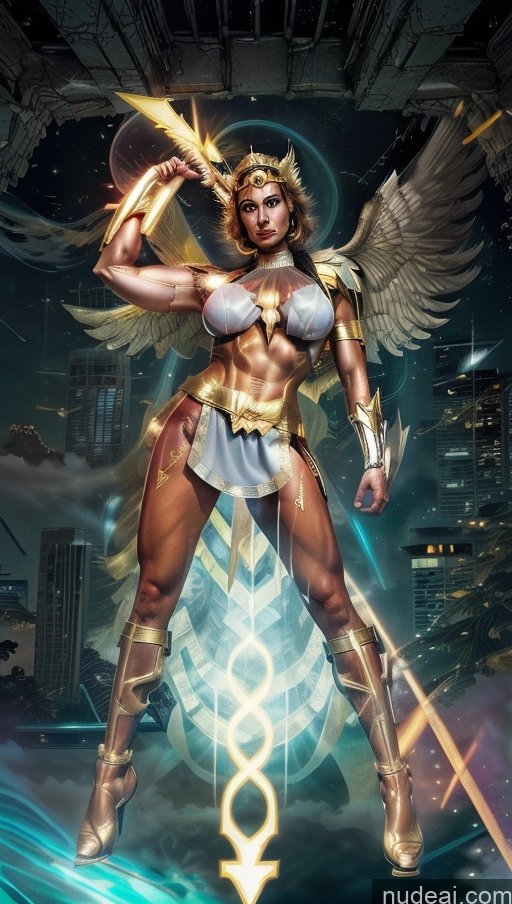 related ai porn images free for Bodybuilder Several Muscular Abs Surrealist Dynamic View Superhero Powering Up Menstoga, White Robes, In White And Gold Costumem, Gold Headpiece, Gold Belt, Gold Chain Futuristic Power Rangers Hawkgirl Captain Marvel Regal Mary Thunderbolt Spider-Gwen Batwoman Heat Vision Huge Boobs Busty SSS: A-Mecha Musume A素体机娘