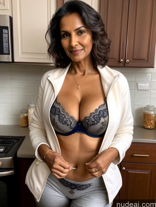 related ai porn images free for Milf Perfect Boobs Beautiful Perfect Body 70s Kitchen Bra Casual Jacket Professor Stylish Suit Cleavage Detailed Sexy Face Dark Skin Indian