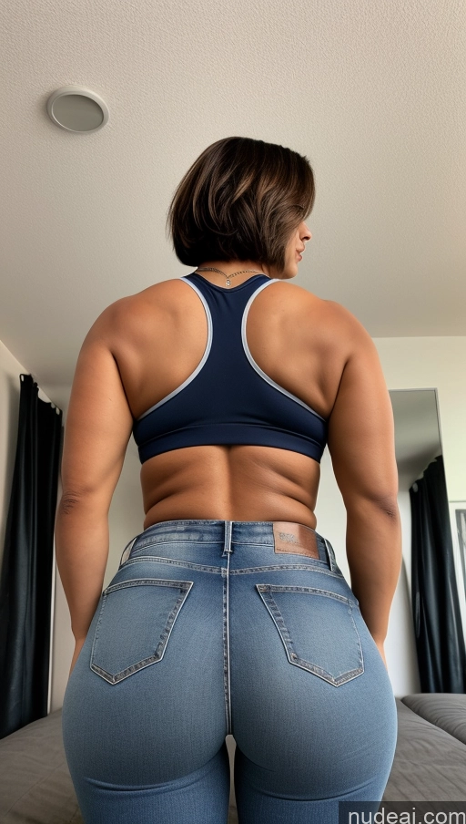 related ai porn images free for Big Ass Big Hips Athlete Jeans Bobcut