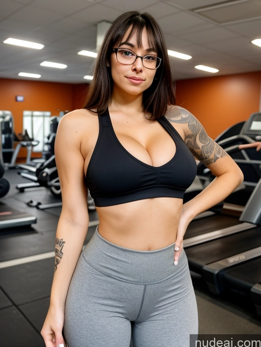 related ai porn images free for Woman + Man Two Busty Perfect Boobs Tattoos Glasses Big Ass Thick Big Hips Short 20s Ahegao Brunette Bangs White Crisp Anime Gym Front View Yoga Sports Sports Bra Tank Top Yoga Pants Cleavage