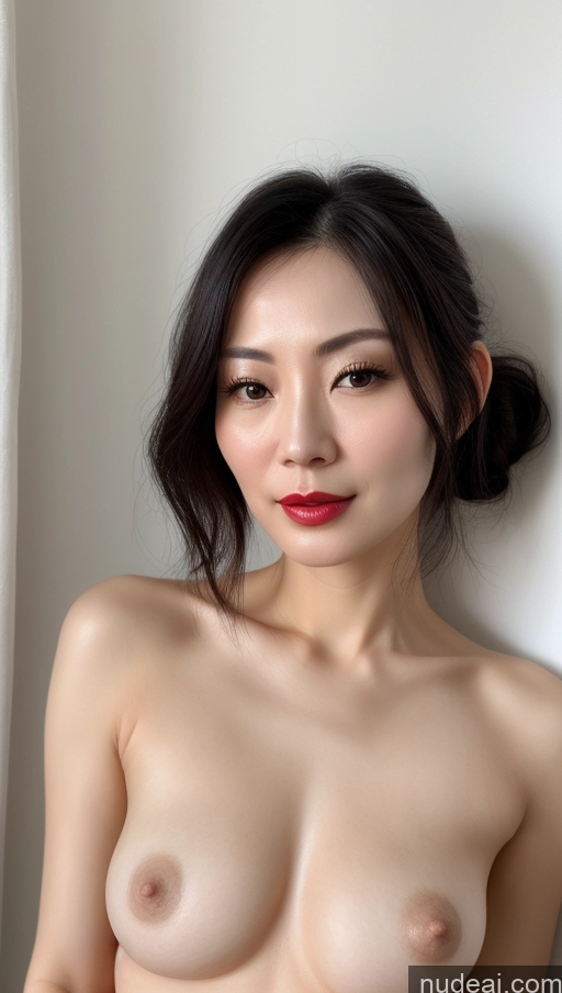 related ai porn images free for Woman One Small Tits Beautiful Lipstick Fairer Skin 40s Black Hair Close-up View Detailed Hair Bun Chinese