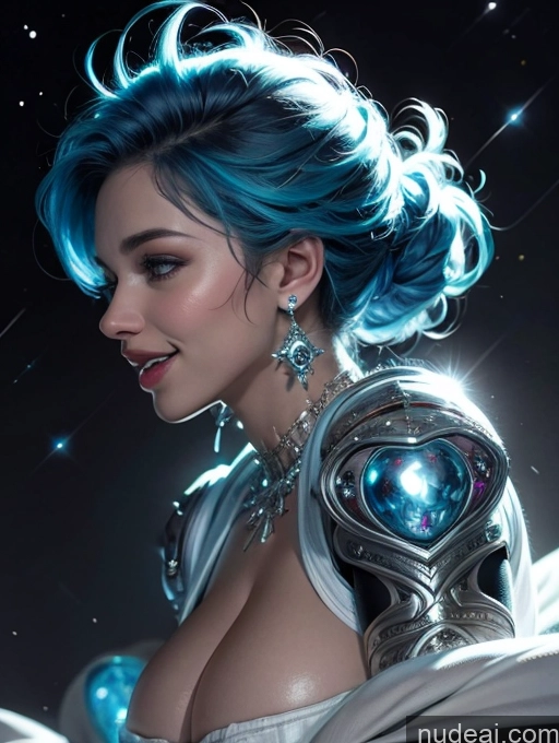 related ai porn images free for Cyborg Huge Boobs Skinny 18 Happy Laughing Blue Hair Bangs Side View Bending Over Diamond Jewelry Jewelry Detailed Neon Lights Clothes: Blue Stargazing Knight