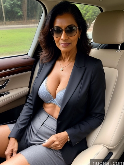 related ai porn images free for Milf Perfect Boobs Beautiful Perfect Body Dark Skin 70s Indian Bra Casual Jacket Professor Stylish Suit Cleavage Detailed Sexy Face Car