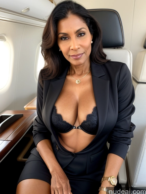 related ai porn images free for Flight Attendant Milf Two Perfect Body Perfect Boobs Pubic Hair Beautiful Sexy Face Dark Skin Indian Blouse Stylish Bra Cleavage Detailed Jacket Topless 70s