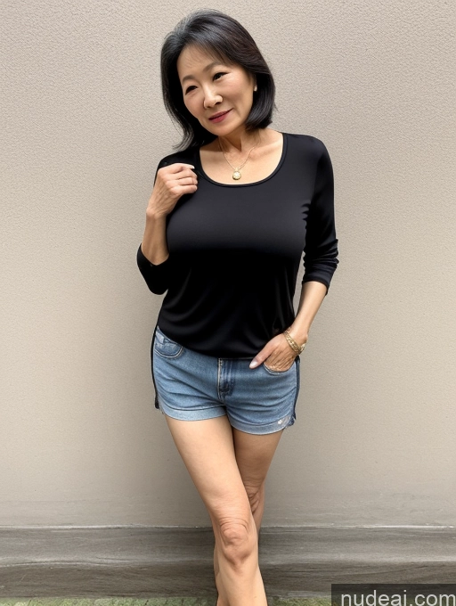 related ai porn images free for Milf Two 60s Chinese Casual Stylish Cleavage Detailed Spreading Legs