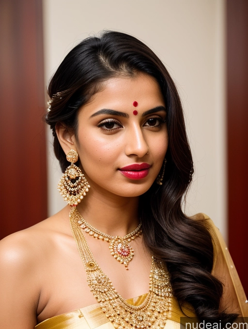 related ai porn images free for Woman Beautiful Lipstick Oiled Body 18 Pouting Lips Black Hair Ponytail Indian Vintage Sari Traditional Wedding Diamond Jewelry Gold Jewelry Jewelry Pearl Jewelry Bright Lighting Sexy Face Detailed Simple Fairer Skin Thin Round Glasses