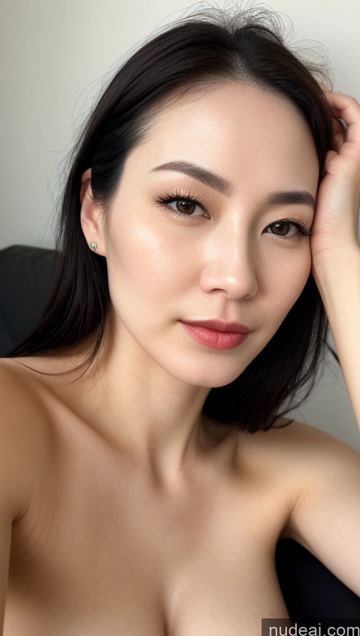 related ai porn images free for Woman One Lipstick Fairer Skin Black Hair Close-up View Detailed Slicked Beautiful Small Tits Korean Skin Detail (beta) 30s