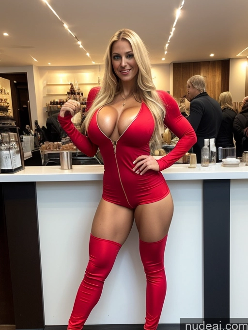 related ai porn images free for Bodybuilder Huge Boobs Muscular Big Ass Abs Big Hips Long Legs Tall Perfect Body 30s Serious Blonde Straight Scandinavian Cafe Several Devil