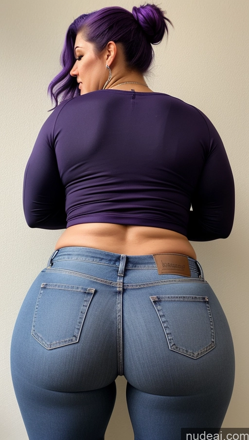 related ai porn images free for Athlete Big Ass Big Hips Jeans Purple Hair