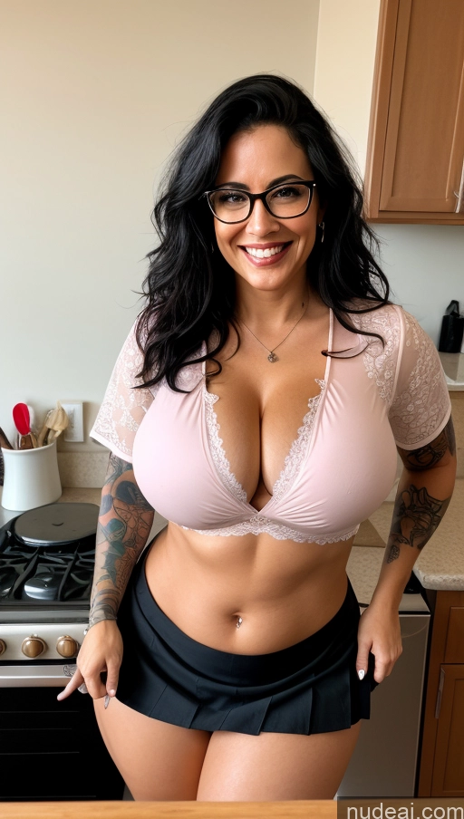 related ai porn images free for Busty Glasses Tattoos Big Ass Thick Sexy Face Messy Blouse Abs Black Hair 60s Cooking Happy Teacher