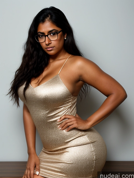 related ai porn images free for Short Thick Big Ass Pubic Hair Tanned Skin 20s Black Hair Long Hair Indian Serious Glasses Dress