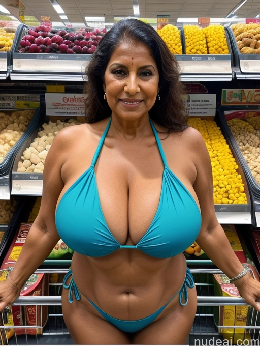 related ai porn images free for One Busty Huge Boobs Tanned Skin 70s Front View Microkini Thong Indian Grocery