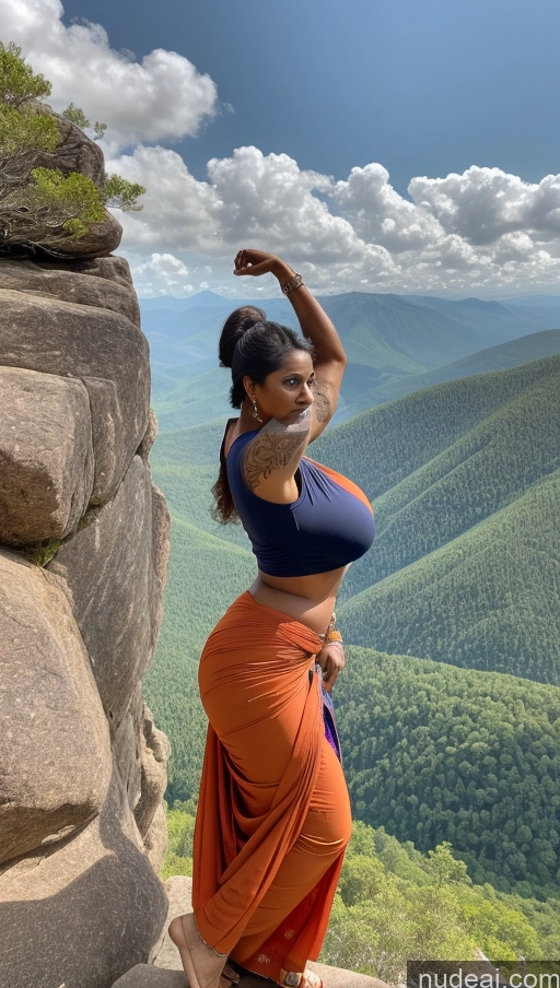 related ai porn images free for Milf Huge Boobs Beautiful Muscular Big Ass Thick Big Hips 50s Sexy Face Dark Skin Busty Blouse Tattoos Ginger Indian Ponytail Sari Close-up View Mountains T-pose