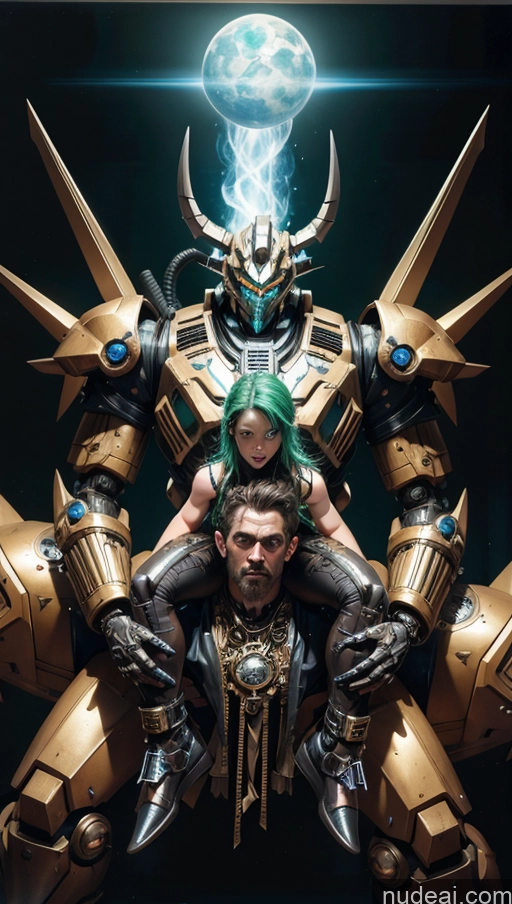 related ai porn images free for Sci-fi Armor Tribal Cleavage Dark Lighting Muscular Dynamic View Alternative Thick Mech Suit Busty Swedish Straddling Steampunk Sexy Face 40s Green Hair Gold Jewelry Death Knight SuperMecha: A-Mecha Musume A素体机娘 Bodybuilder