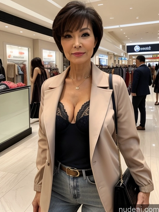 related ai porn images free for Milf Perfect Boobs Beautiful Perfect Body 70s Pixie Chinese Bra Casual Jacket Professor Stylish Suit Cleavage Detailed Sexy Face Mall