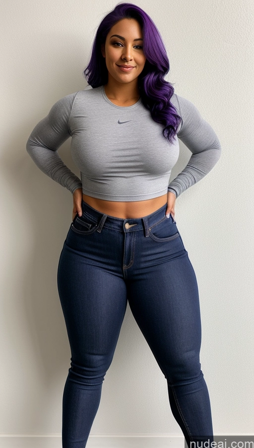 related ai porn images free for Athlete Big Hips Big Ass Jeans Purple Hair