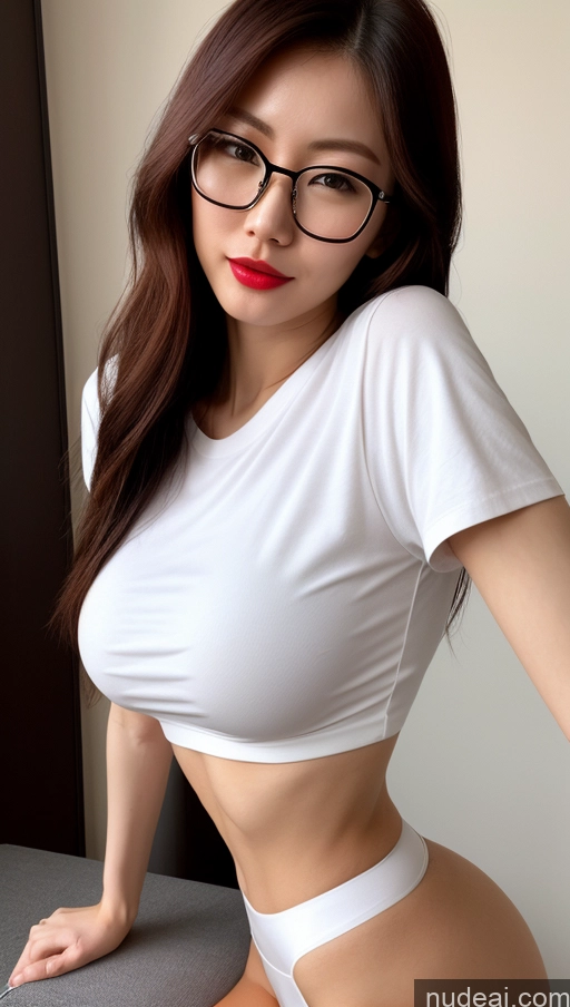 related ai porn images free for Two Perfect Boobs Small Tits Beautiful Glasses Lipstick Skinny 20s Ginger Model Big Ass Abs Fairer Skin Perfect Body Japanese Shirt