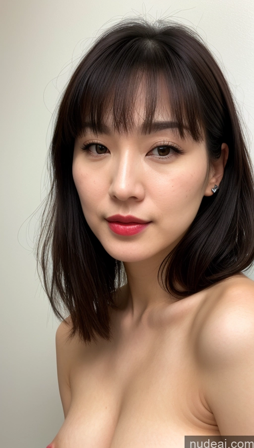 related ai porn images free for Woman One Small Tits Beautiful Lipstick Fairer Skin 30s Black Hair Bangs Korean Close-up View Detailed Skin Detail (beta)