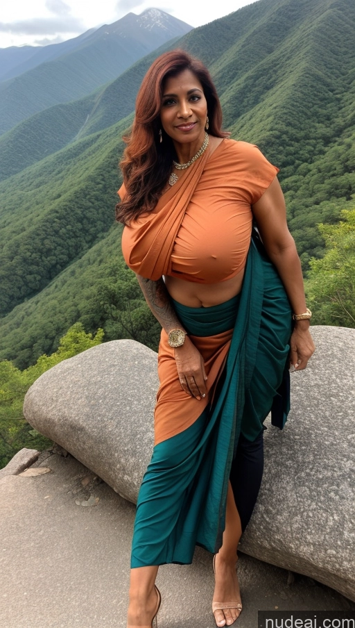 related ai porn images free for Milf Busty Huge Boobs Beautiful Tattoos Muscular Big Ass Thick Big Hips Tall Indian Close-up View Sexy Face Dark Skin Abs 50s Ginger Blouse Sari Yoga Mountains