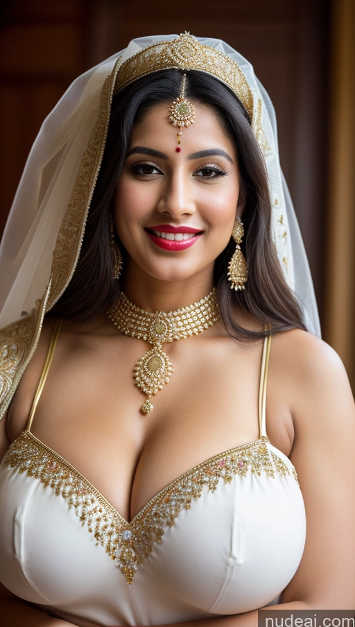 related ai porn images free for Woman Busty Huge Boobs Beautiful Lipstick Big Ass Fairer Skin 50s Happy Sexy Face Black Hair Straight Middle Eastern Skin Detail (beta) Close-up View Sari Traditional Wedding Partially Nude Jewelry Gold Jewelry Bright Lighting