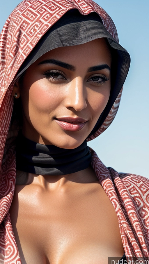 related ai porn images free for Tanned Skin Arabic Close-up View Huge Tits, Hard Nipples Futuristicbot V2