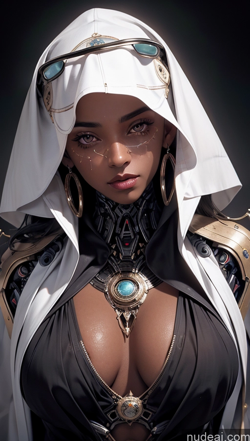 related ai porn images free for Tanned Skin Arabic Close-up View Futuristicbot V2 Huge Tits, Hard Nipples Dark Skin