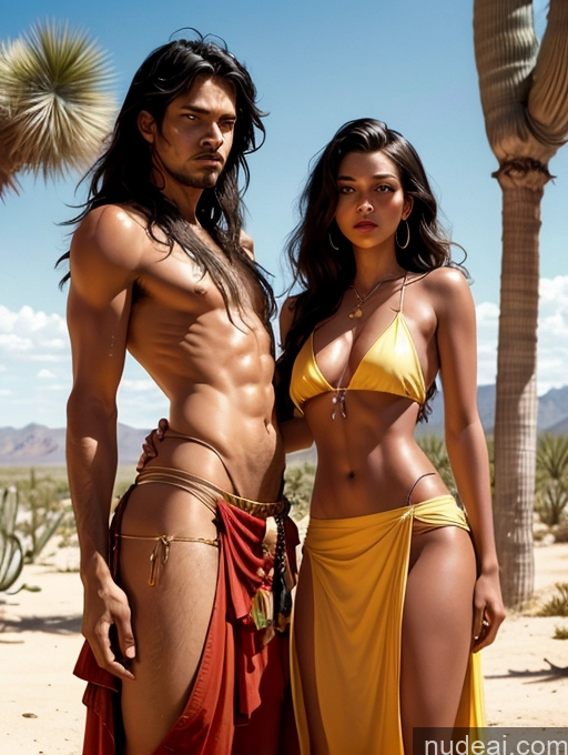 related ai porn images free for Tanned Skin Sad Seductive Bangs Native American Long Skirt Thong Tribal Jewelry Alternative GZCfinal Art By Boris Vallejo Boris Vallejo Art Style Fr4z3tt4 Dynamic View Two Woman + Man Desert Black Hair