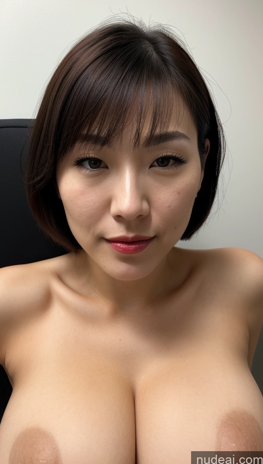 related ai porn images free for Woman One Huge Boobs Beautiful Lipstick Fairer Skin 30s Black Hair Bobcut Skin Detail (beta) Close-up View Japanese