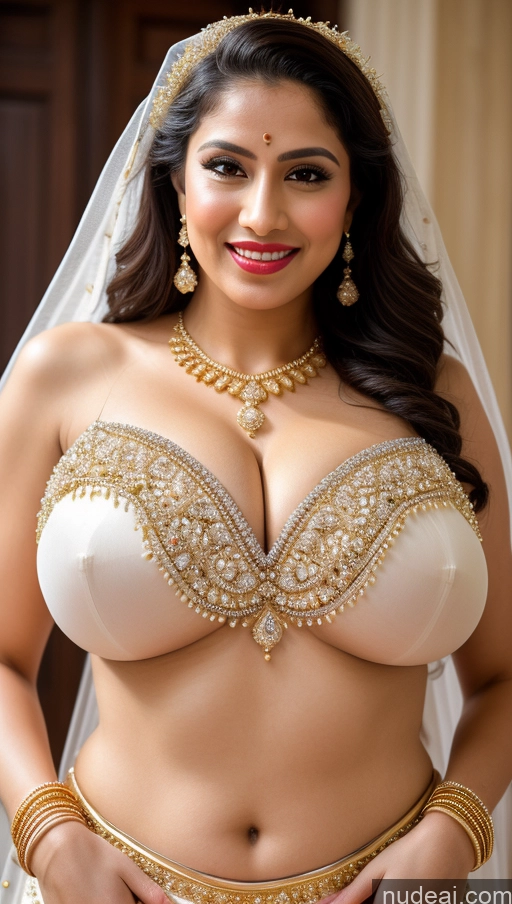 related ai porn images free for Woman Busty Huge Boobs Beautiful Lipstick Big Ass Fairer Skin 50s Happy Sexy Face Black Hair Straight Middle Eastern Skin Detail (beta) Close-up View Sari Wedding Traditional Partially Nude Jewelry Gold Jewelry Bright Lighting