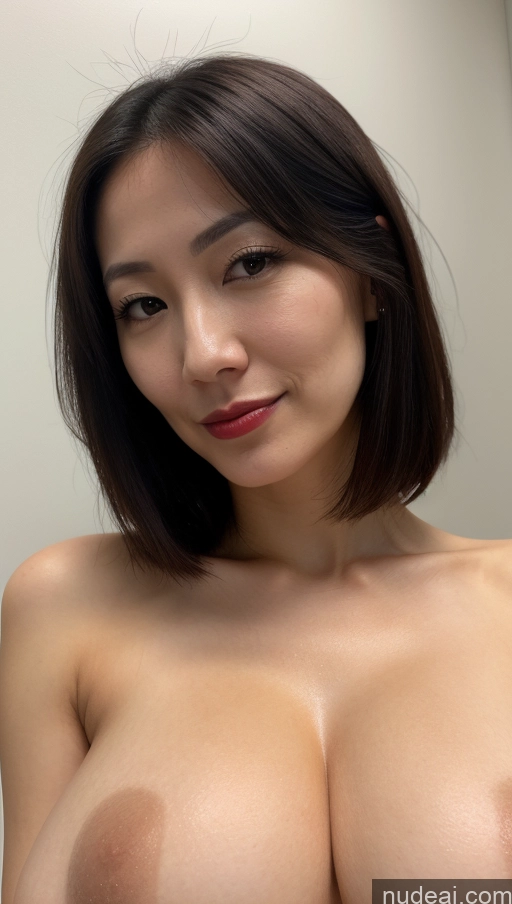 related ai porn images free for Woman One Beautiful Lipstick Fairer Skin 30s Black Hair Bobcut Skin Detail (beta) Close-up View Skinny Huge Boobs Japanese