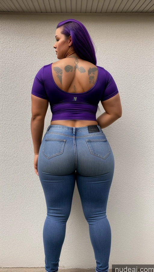 related ai porn images free for Athlete Big Ass Big Hips Jeans Purple Hair