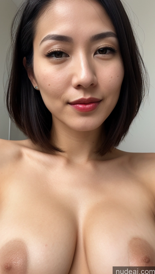 related ai porn images free for Woman One Huge Boobs Beautiful Lipstick Skinny Fairer Skin 30s Black Hair Bobcut Japanese Skin Detail (beta) Close-up View