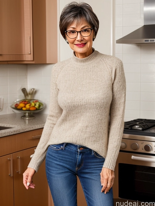 related ai porn images free for Milf Perfect Boobs Perfect Body Pubic Hair Beautiful Glasses 70s Short Hair Chinese Kitchen Casual Blouse Professor Secretary Stylish Jeans Sweater Jeans Undone Partially Nude Detailed