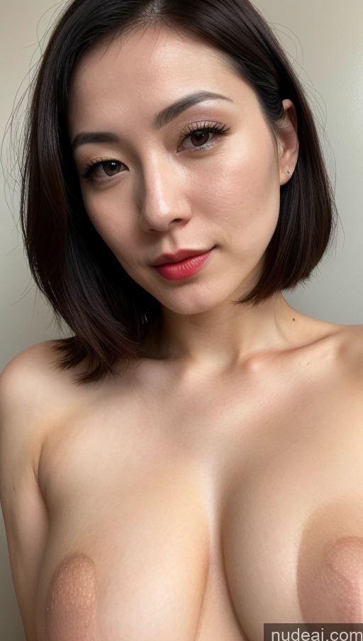 related ai porn images free for Woman One Beautiful Fairer Skin 30s Black Hair Skin Detail (beta) Close-up View Japanese Huge Boobs Lipstick Bobcut