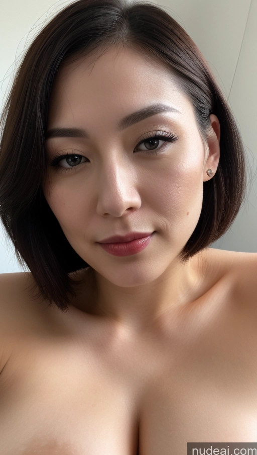 related ai porn images free for Woman One Beautiful Fairer Skin 30s Black Hair Skin Detail (beta) Close-up View Japanese Huge Boobs Lipstick Bobcut