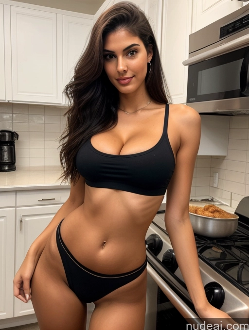 related ai porn images free for Busty Big Ass Long Legs Tall Perfect Body Front View Cooking Crop Top Latina 18