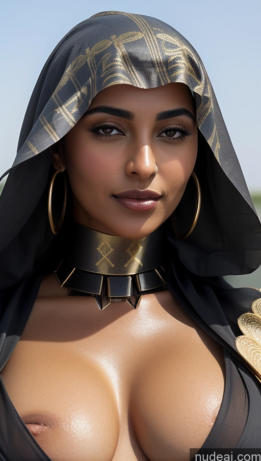 related ai porn images free for Tanned Skin Arabic Close-up View Futuristicbot V2 Huge Tits, Hard Nipples Dark Skin Busty