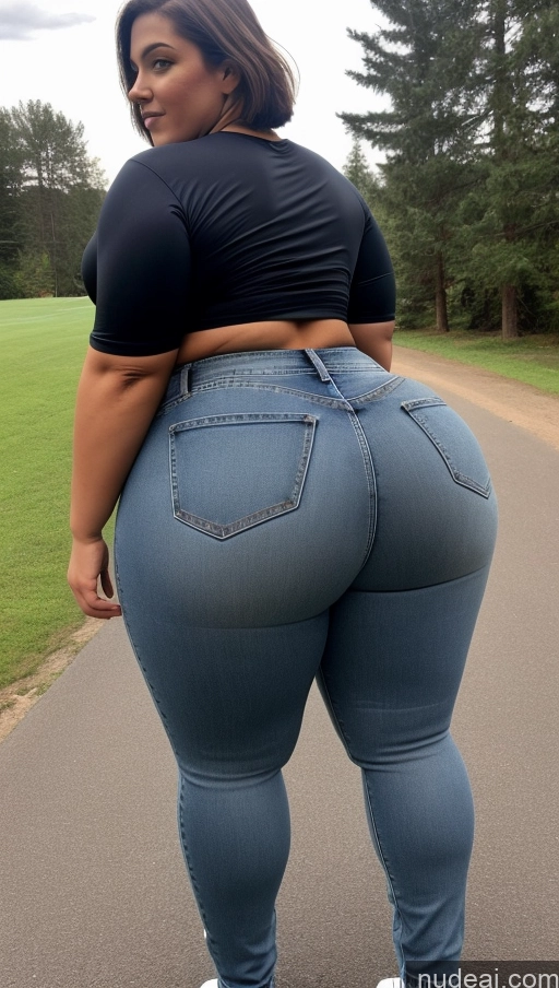 related ai porn images free for Big Ass Big Hips Athlete Jeans Bobcut