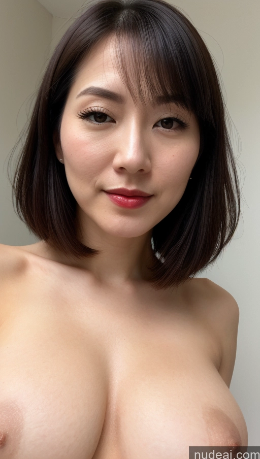 related ai porn images free for Woman One Beautiful Fairer Skin 30s Black Hair Skin Detail (beta) Close-up View Japanese Huge Boobs Lipstick Bobcut